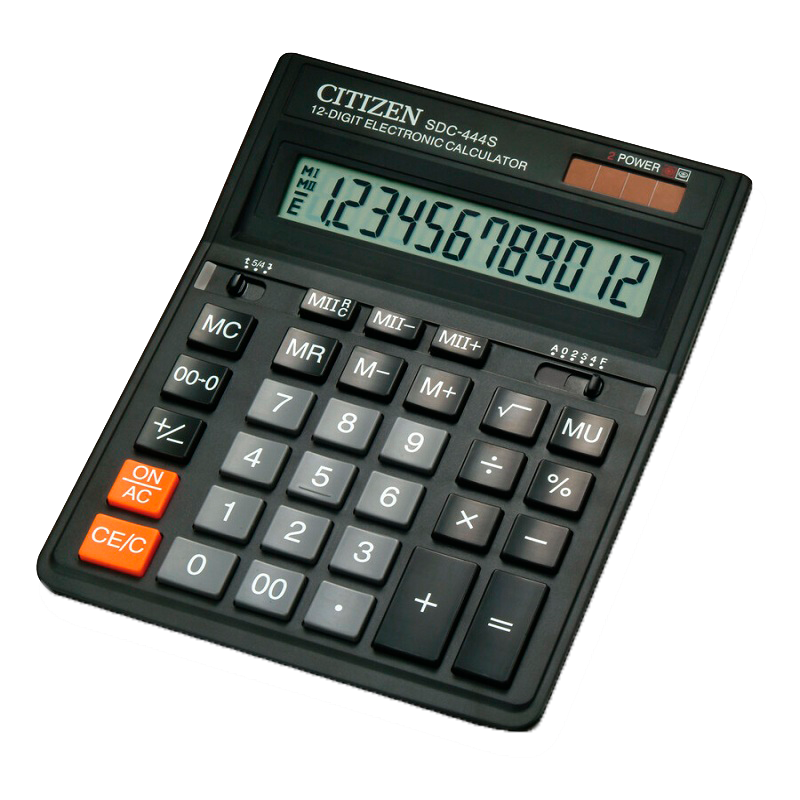 Калькулятор CITIZEN (SDC-444S)